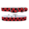 Lumberjack Red Dog Collar Dog Collar themustardseedranch BELTS
